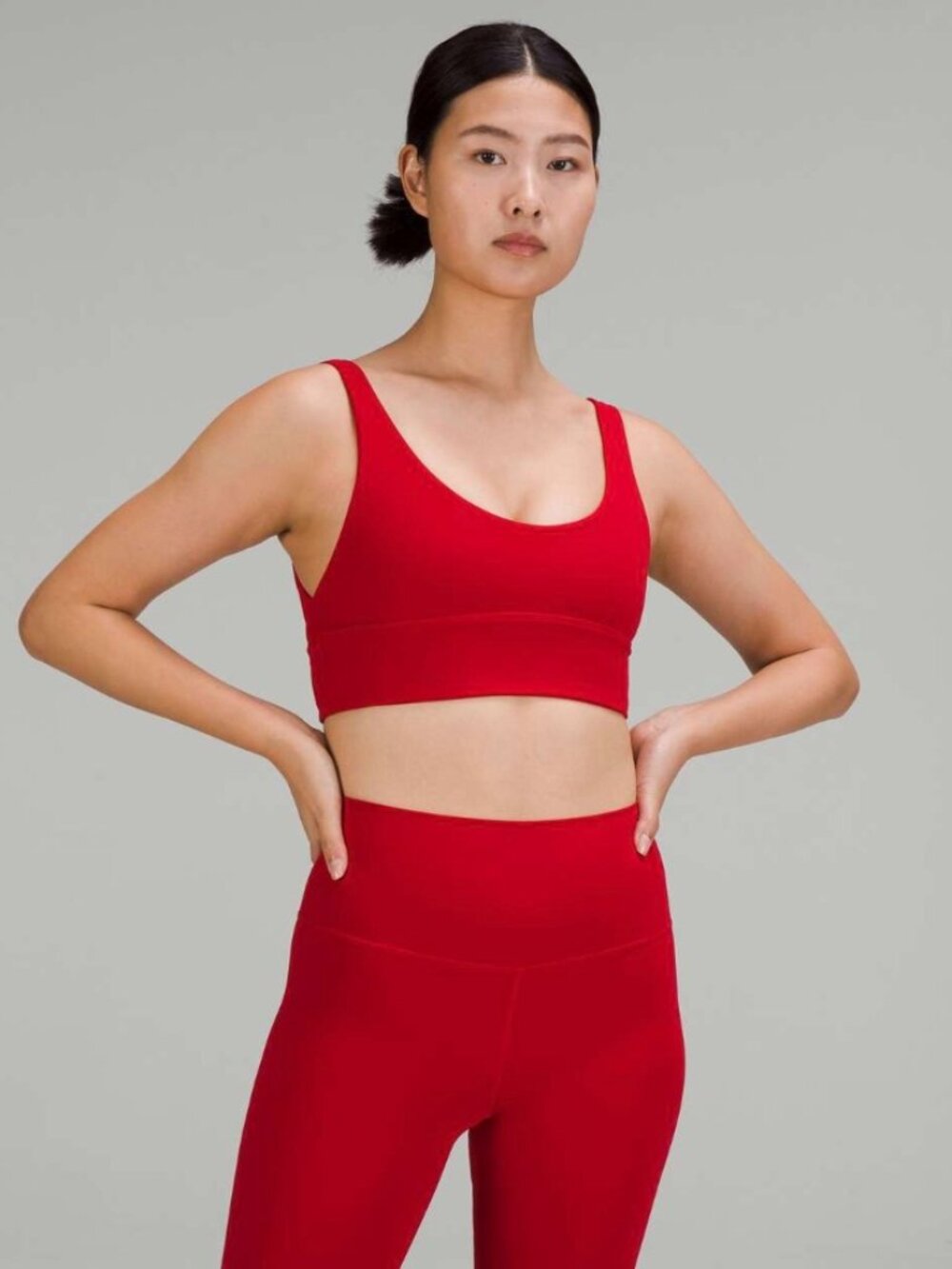 New Year lululemon Align™ Bra *Light Support A/B Cup in Dark Red, Sz 4